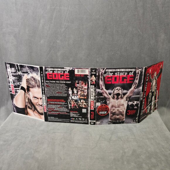 WWE: You Think You Know Me - The Story of Edge (DVD, 2012, 3-Disc Set) B2-22 - Picture 5 of 5